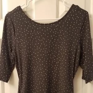 Boden ballet back top. Side ruching